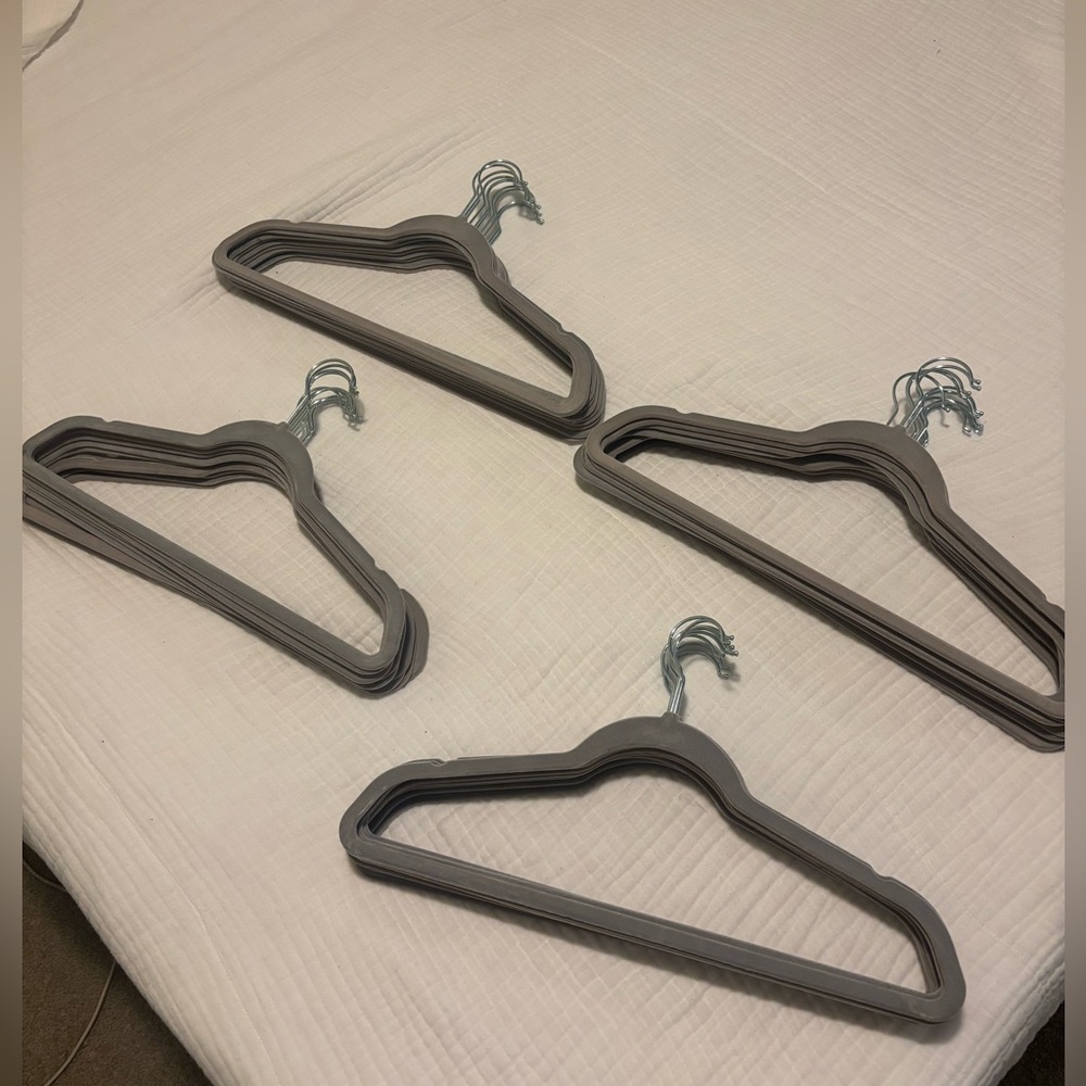 Velvet hangers